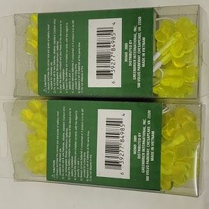 St. Patrick's Day Shamrock LED Green String Lights (2) Sets